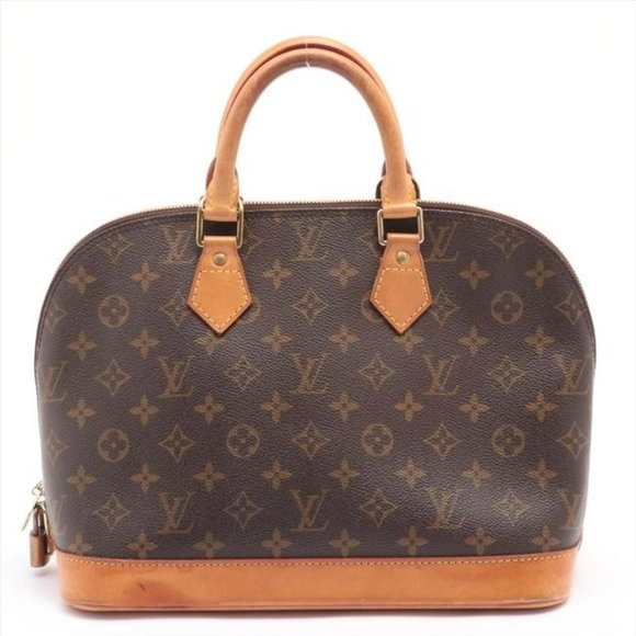 Louis Vuitton Alma Pm Brown Monogram Canvas Shoulder Bag - Picture 8 of 11